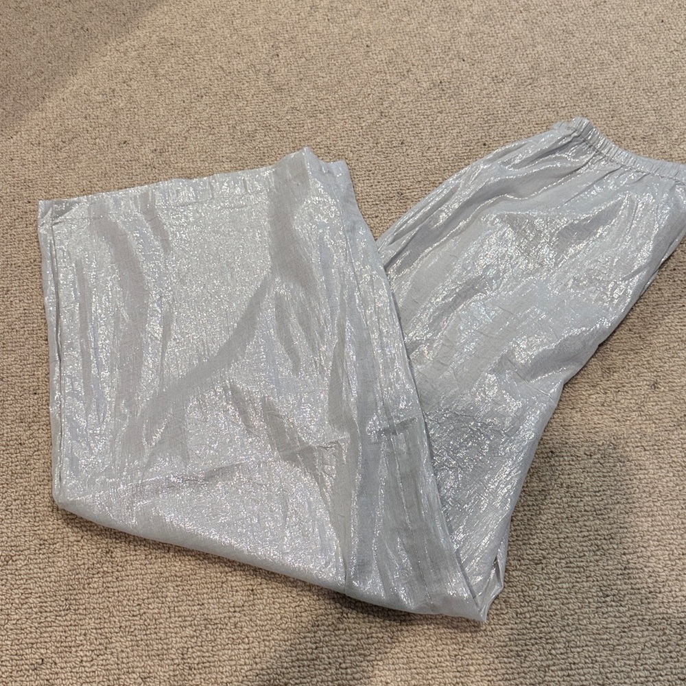 The Tiny Big Sister Lurex Elasticated Trousers Me… - image 7